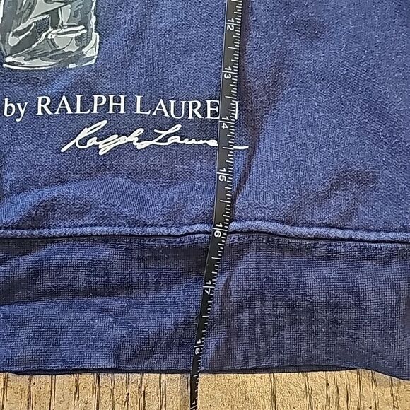 Ralph Lauren polo bear colorblock hooded sweater size S 8 - Picture 7 of 11